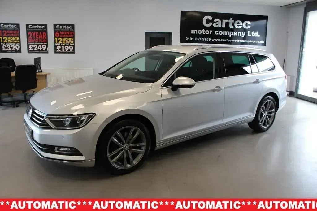 Begagnad VW Passat GT 150 HK (110 kW) 2016 Silver Kombi