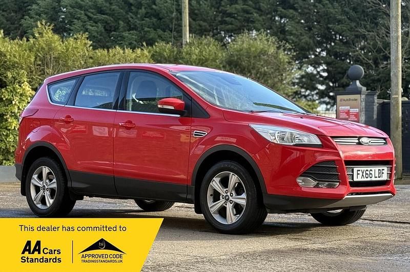 Used Ford Kuga Zetec 2016 Red SUV