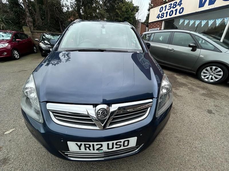 Used Vauxhall Zafira Design Edition 2012 Metallic blue MPV
