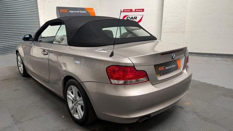 Used BMW 120 Cabriolet Sport Line 170 HP (125 kW) 2008 Silver Cabriolet