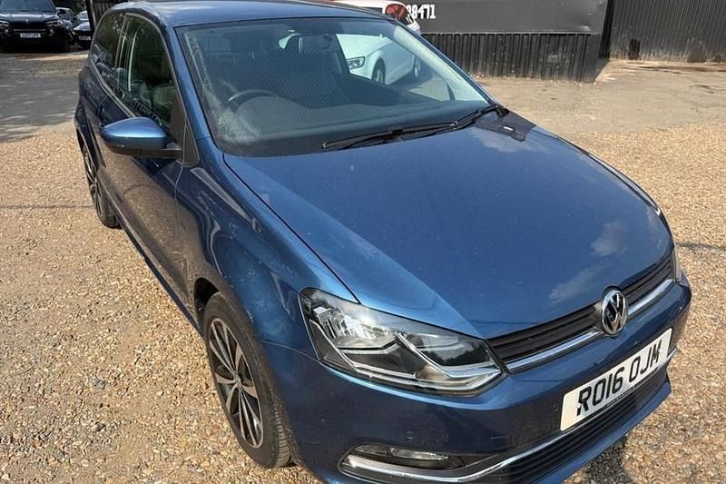 Blue Used 2016 VW Polo Match Hatchback | £10,495 (Fair price) - Image 1/1