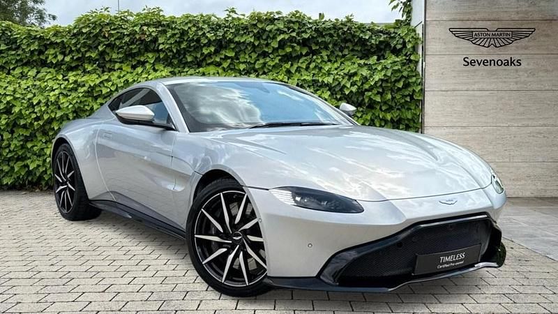 Lightning silver Used 2020 Aston Martin V8 Vantage Coupe | £84,990 - Image 1/4