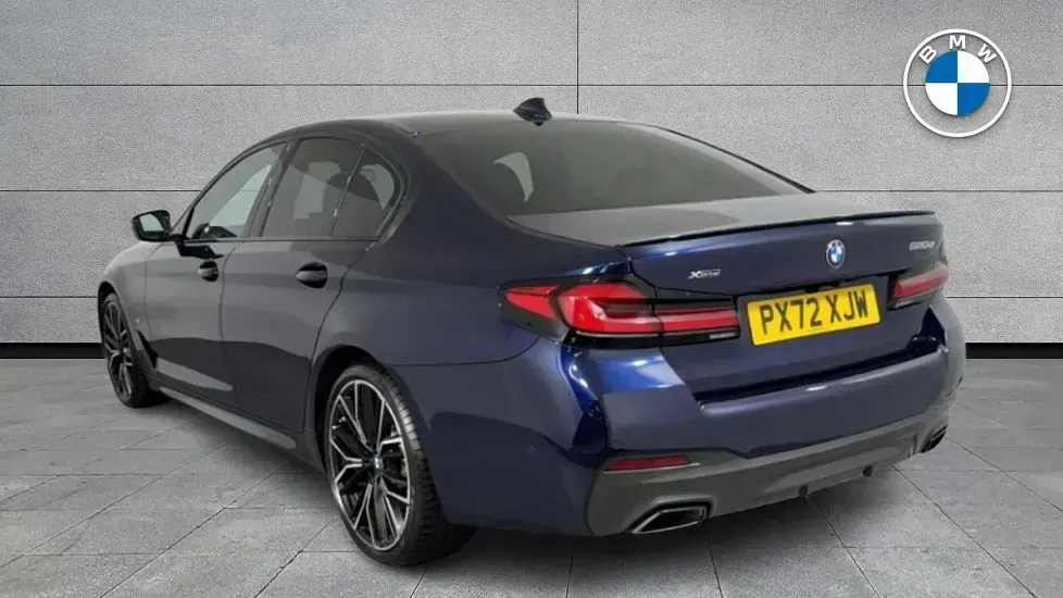 Used BMW 520 M Sport 187 HP (137 kW) 2022 Blue Sedan