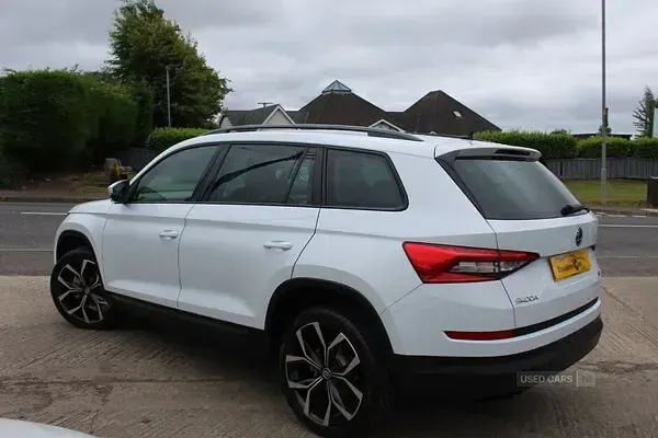 Used Skoda Kodiaq SE 150 HP (110 kW) 2019 White SUV
