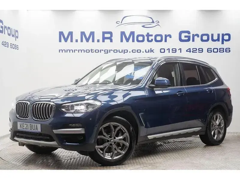 Used BMW X3 xLine 292 HP (214 kW) 2021 Blue SUV