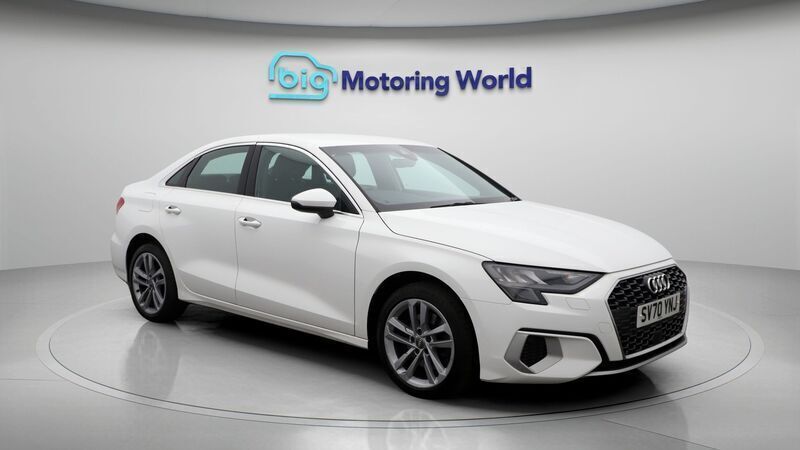 White Used 2020 Audi A3 Sport Sedan | £15,100 (Good price) - Image 1/4