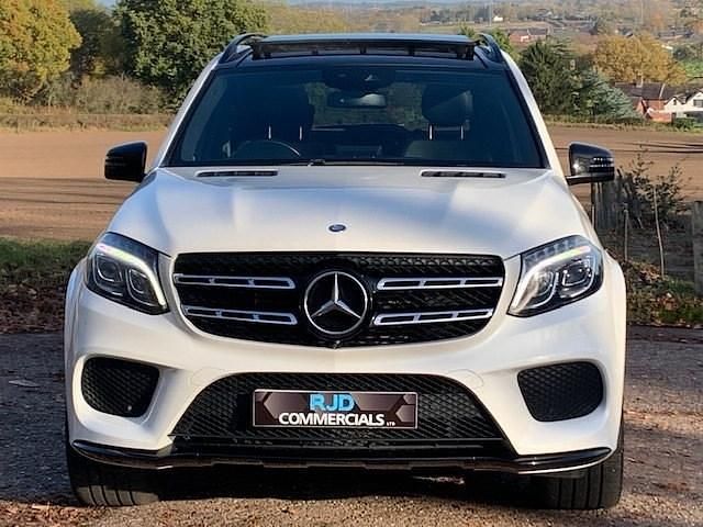 Used Mercedes GLS350 AMG line 258 HP (189 kW) 2017 White SUV