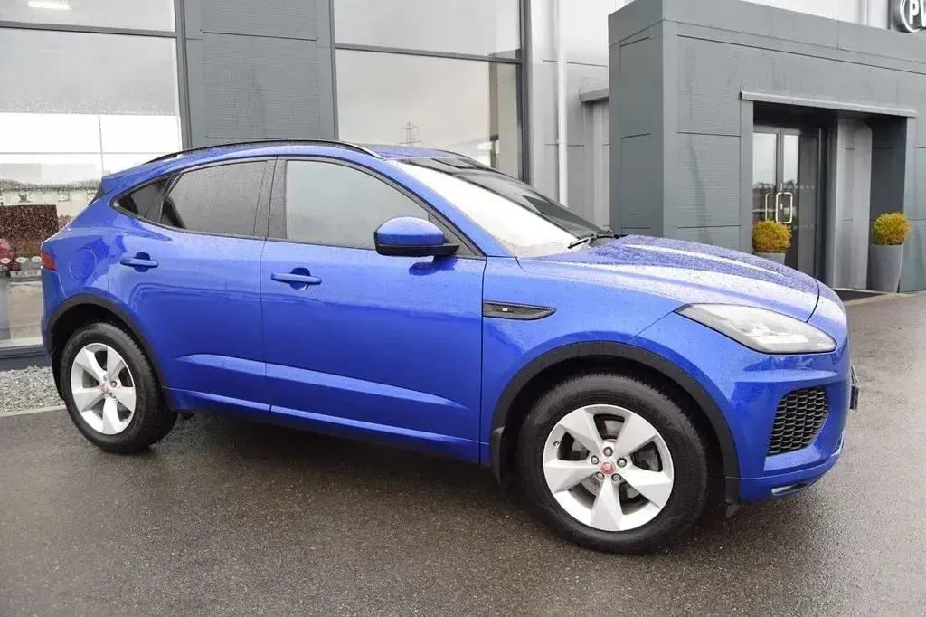 Used Jaguar E-Pace R-Dynamic 150 HP (110 kW) 2018 Blue SUV