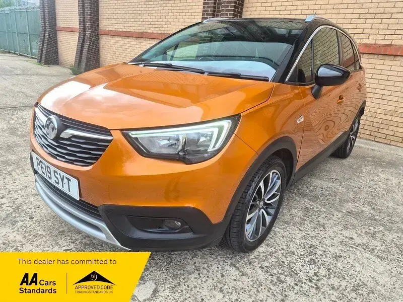 Used Vauxhall Crossland X Elite 81 HP (59 kW) 2019 Orange SUV