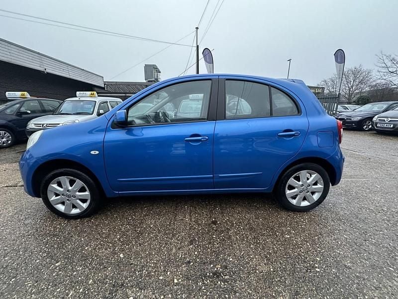 Used Nissan Micra Acenta 2012 Blue Hatchback