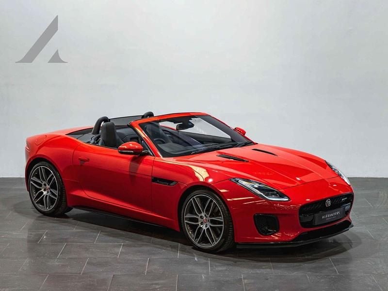 Used Jaguar F-Type R-Dynamic 380 HP (279 kW) 2019 Red Cabriolet