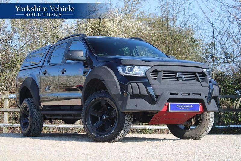 Black Used 2021 Ford Ranger Wildtrack Pickup | £26,989 - Image 1/4