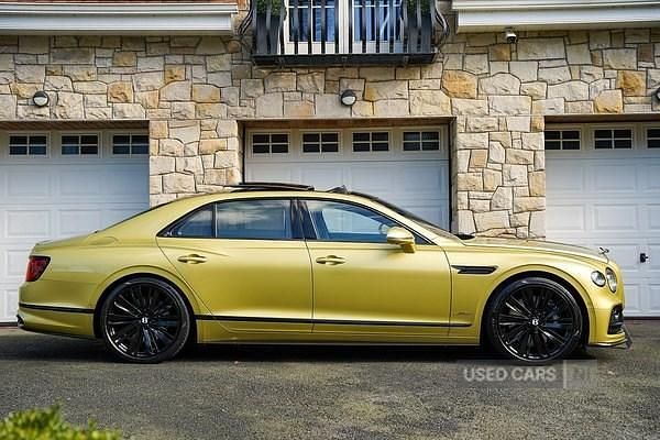 Used Bentley Flying Spur 2023 Yellow Sedan