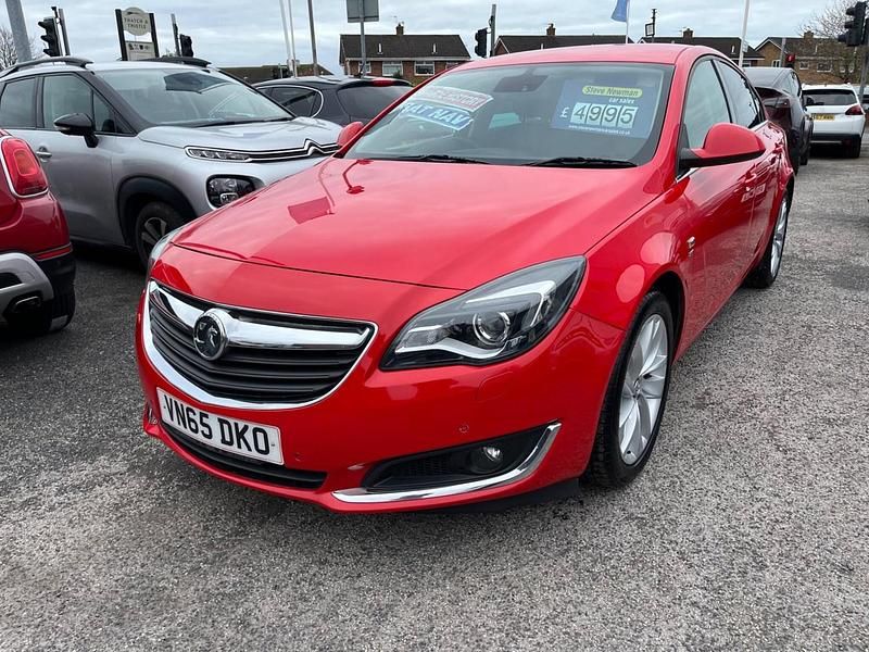 Used Vauxhall Insignia SRi 2015 Red Hatchback