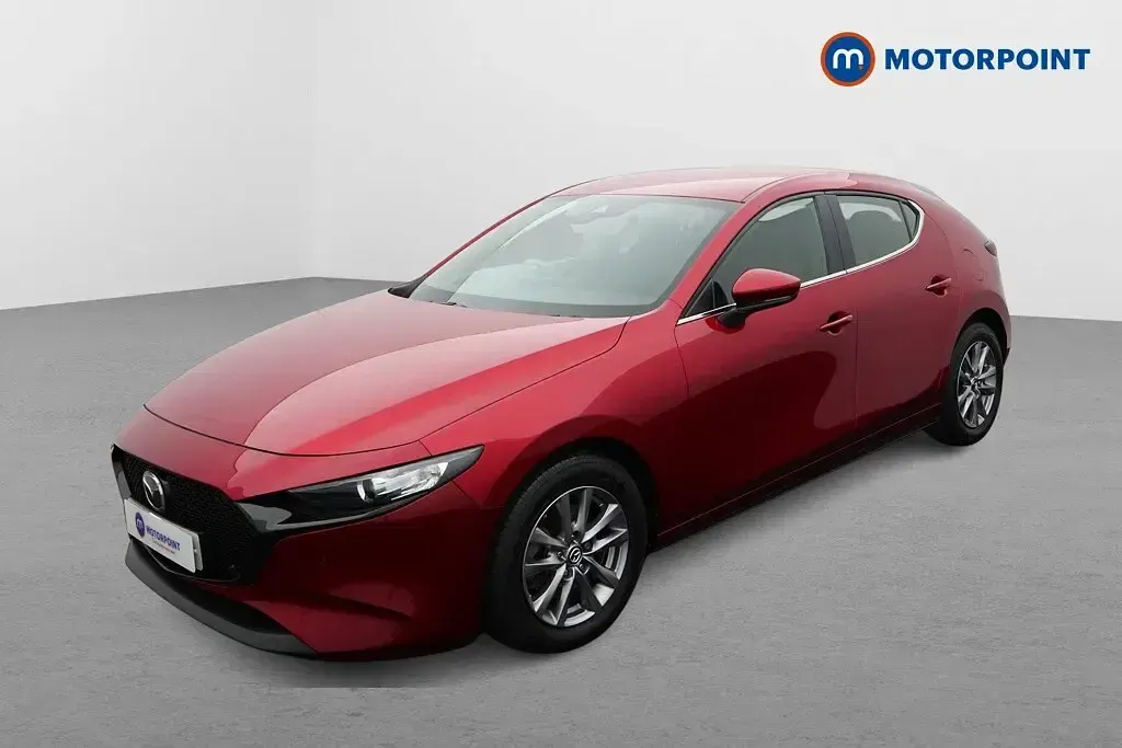 Used Mazda 3 122 HP (89 kW) 2021 Red Hatchback
