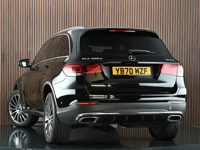 Used Mercedes GLC300de AMG Line Premium 2021 Black Estate