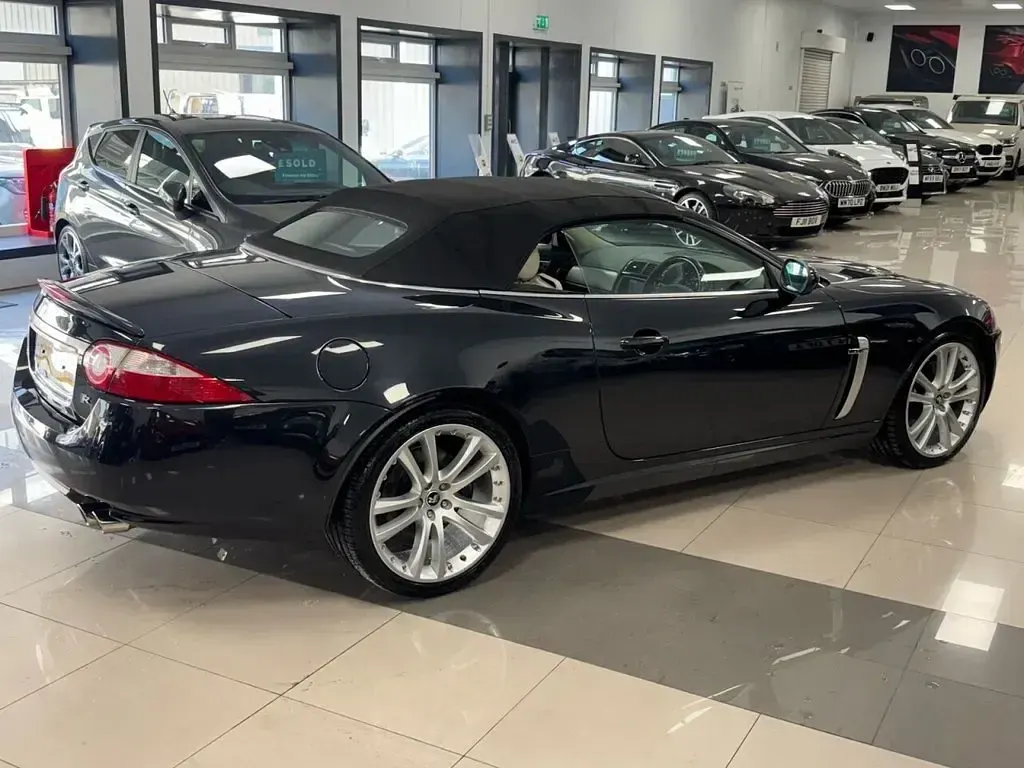 Used Jaguar XKR Supercharged 420 HP (308 kW) 2008 Black Cabriolet