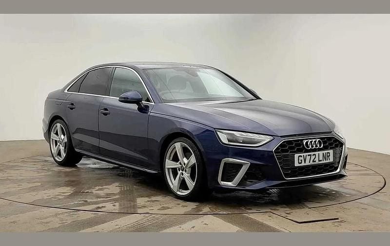 Used Audi A4 S-Line 147 HP (108 kW) 2023 Blue Sedan