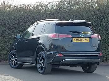 Used Toyota RAV4 Hybrid Design 2018 Black SUV