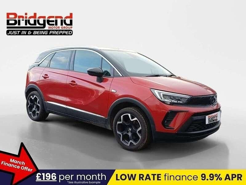 Used Vauxhall Crossland Ultimate 2022 Red SUV