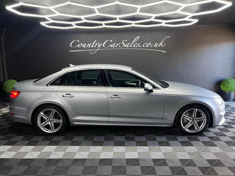 Silver Used 2016 Audi A4 S-Line Sedan | £11,490 (A bit pricey) - Image 1/4