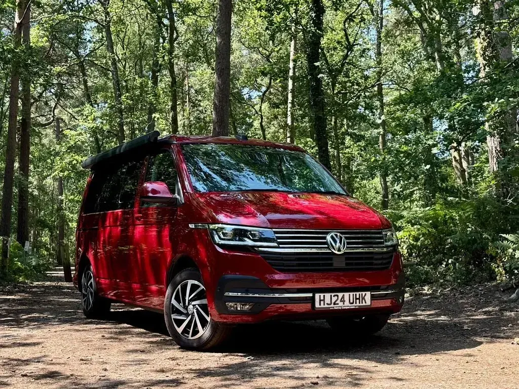 Used VW California California 2024 Red Van