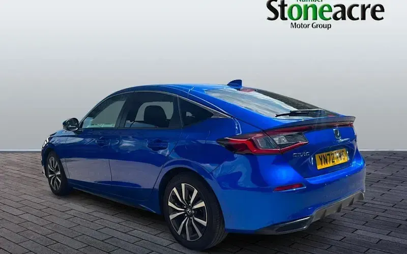 Used Honda Civic Elegance 143 HP (105 kW) 2024 Blue Hatchback