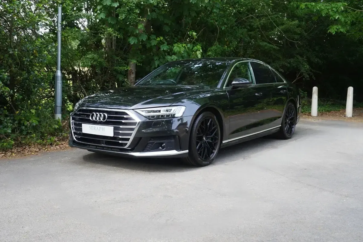 Used Audi A8 S-Line 340 HP (250 kW) 2019 Grey Sedan