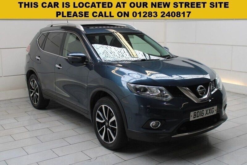 Blue Used 2016 Nissan X-Trail Tekna SUV | £7,800 (Fair price) - Image 1/4
