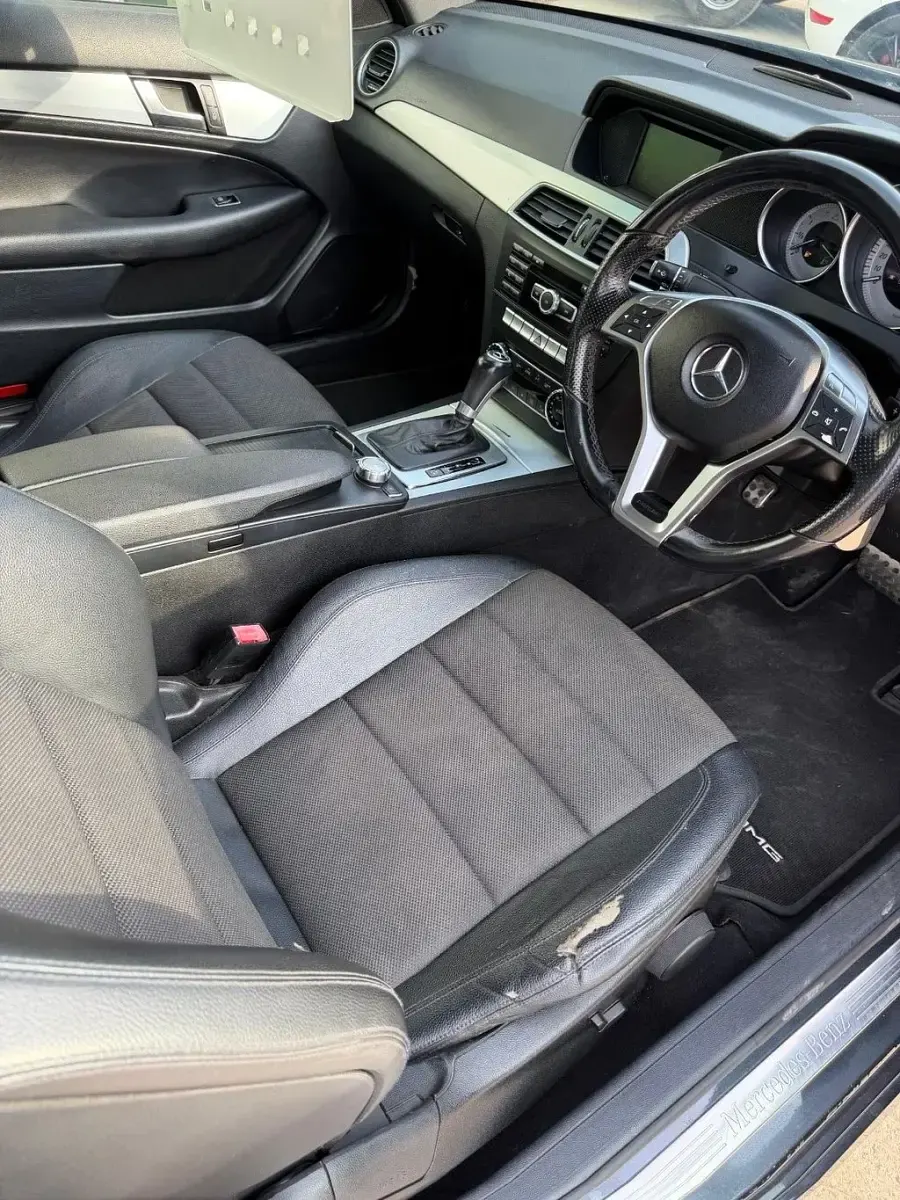 Used Mercedes C220 AMG 170 HP (125 kW) 2012 Black Coupe
