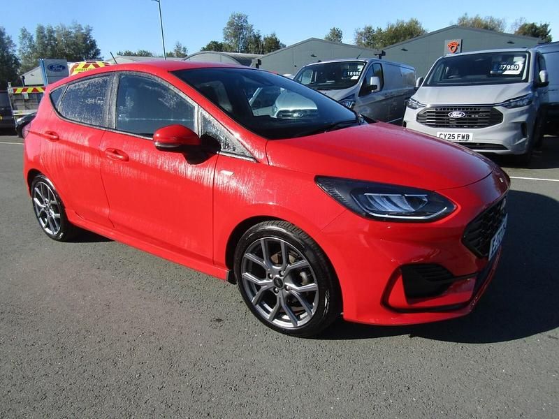 Red Used 2022 Ford Fiesta ST-Line Hatchback | £13,980 (Fair price) - Image 1/4