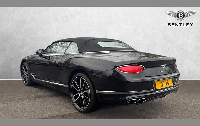 Used Bentley Continental GT Convertible 542 HP (398 kW) 2021 Black Cabriolet