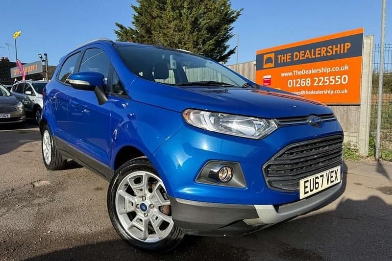 Blue Used 2017 Ford Ecosport Titanium SUV | £6,690 (Fair price) - Image 1/1