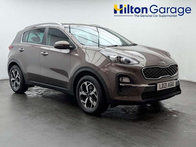 Used Kia Sportage 134 HP (98 kW) 2021 Brown SUV