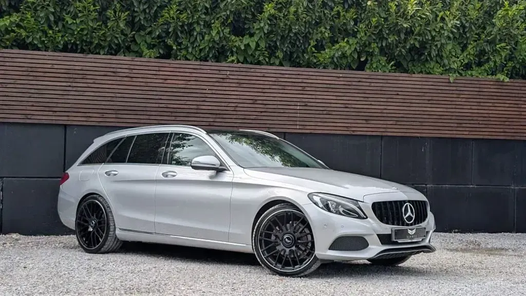 Used Mercedes C220 Premium Plus 2017 Silver Estate
