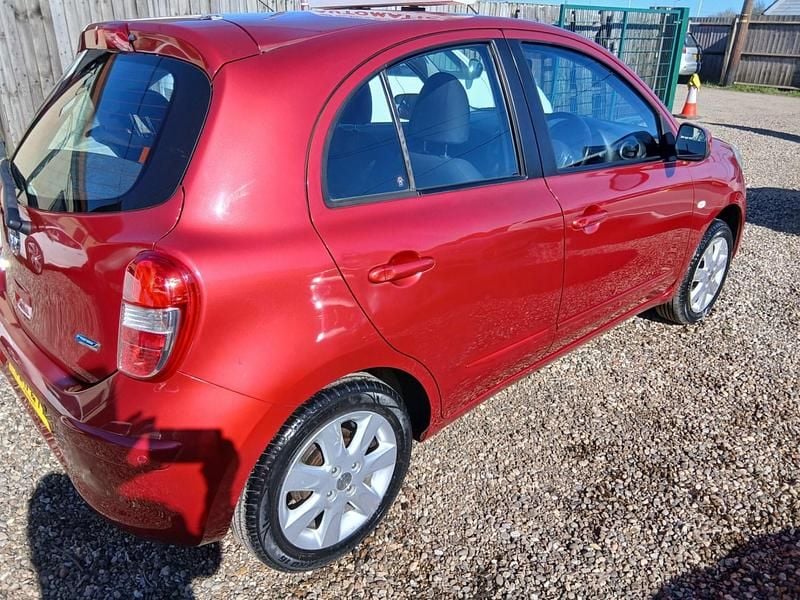 Used Nissan Micra Acenta 2011 Red Hatchback