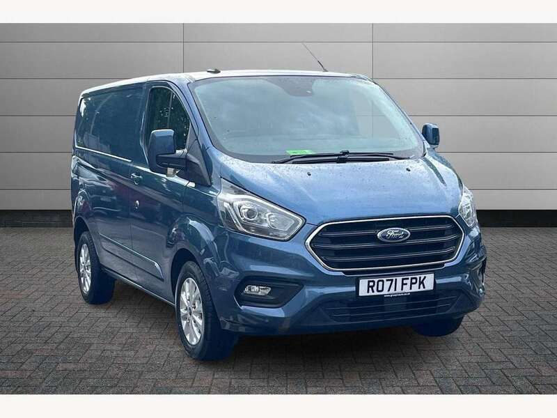 Blue Used 2021 Ford Transit Custom Limited Van | £21,300 (A bit pricey) - Image 1/2