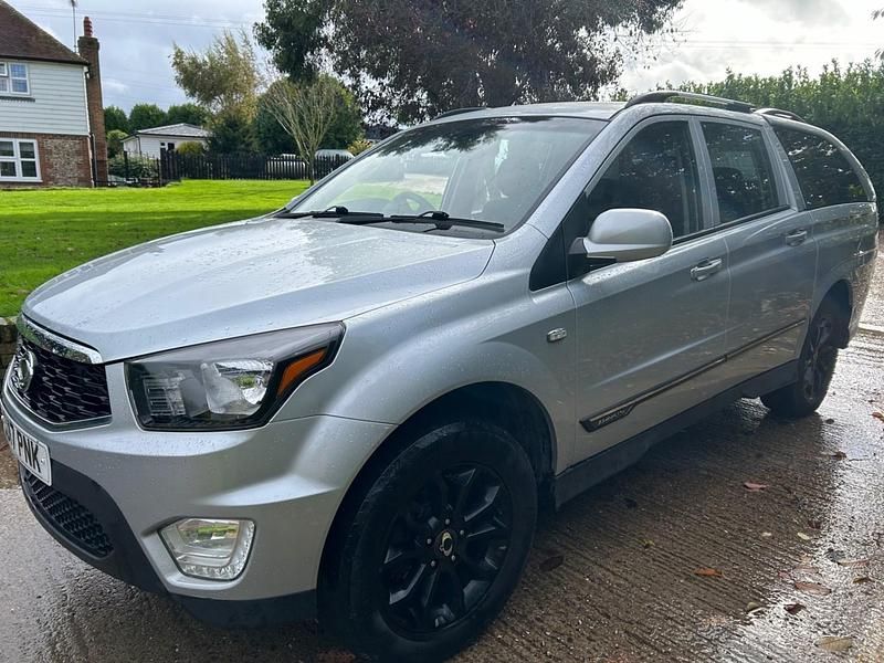 Silver Used 2017 Ssangyong (KGM) Musso Pickup | £8,995 - Image 1/4