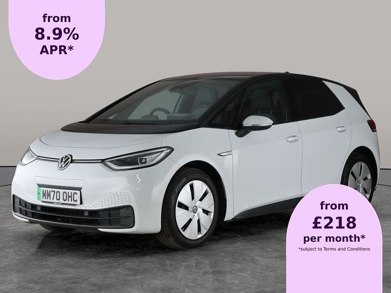 White Used 2020 VW ID.3 Pro Performance Hatchback | £15,768 (Fair price) - Image 1/3