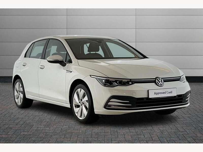 White Used 2020 VW Golf VIII Style Hatchback | £17,490 (Fair price) - Image 1/4