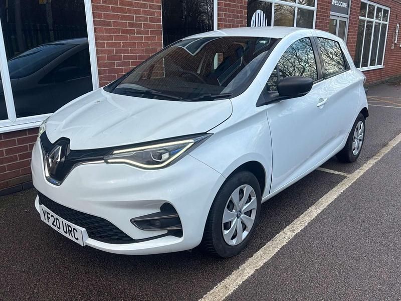 Used Renault Zoe Play 100 kW (136 HP) 2020 White Hatchback