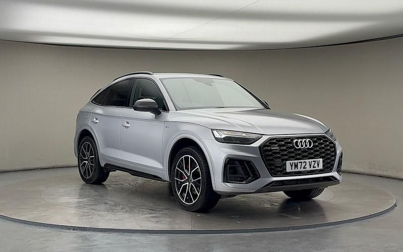 Used Audi Q5 Sportback Design 265 HP (194 kW) 2023 Floret silver SUV