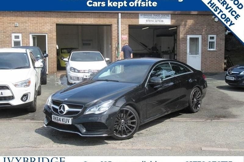 Black Used 2014 Mercedes E220 AMG Coupe | £6,995 (Fair price) - Image 1/1