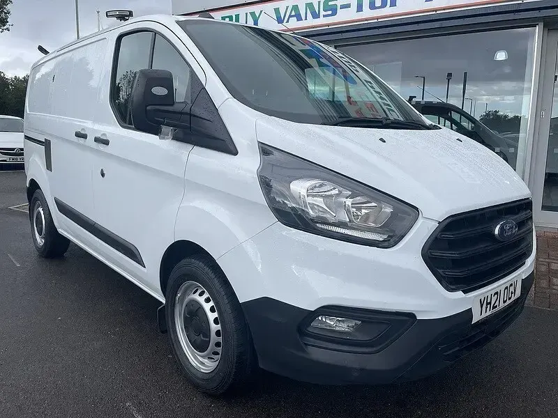 Used Ford Transit Custom S 104 HP (76 kW) 2021 White Van