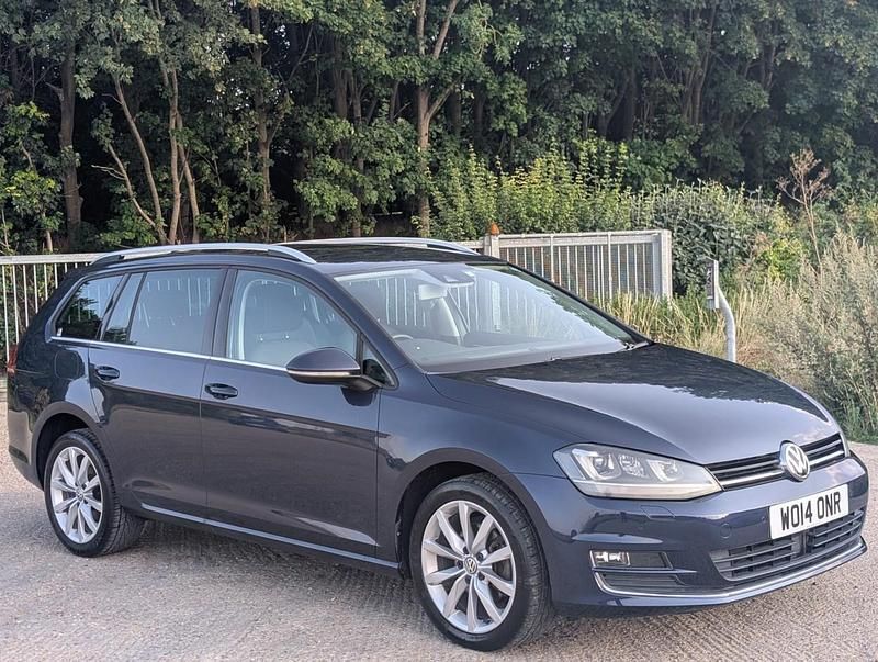 Used VW Golf VII GT 150 HP (110 kW) 2014 Blue Estate