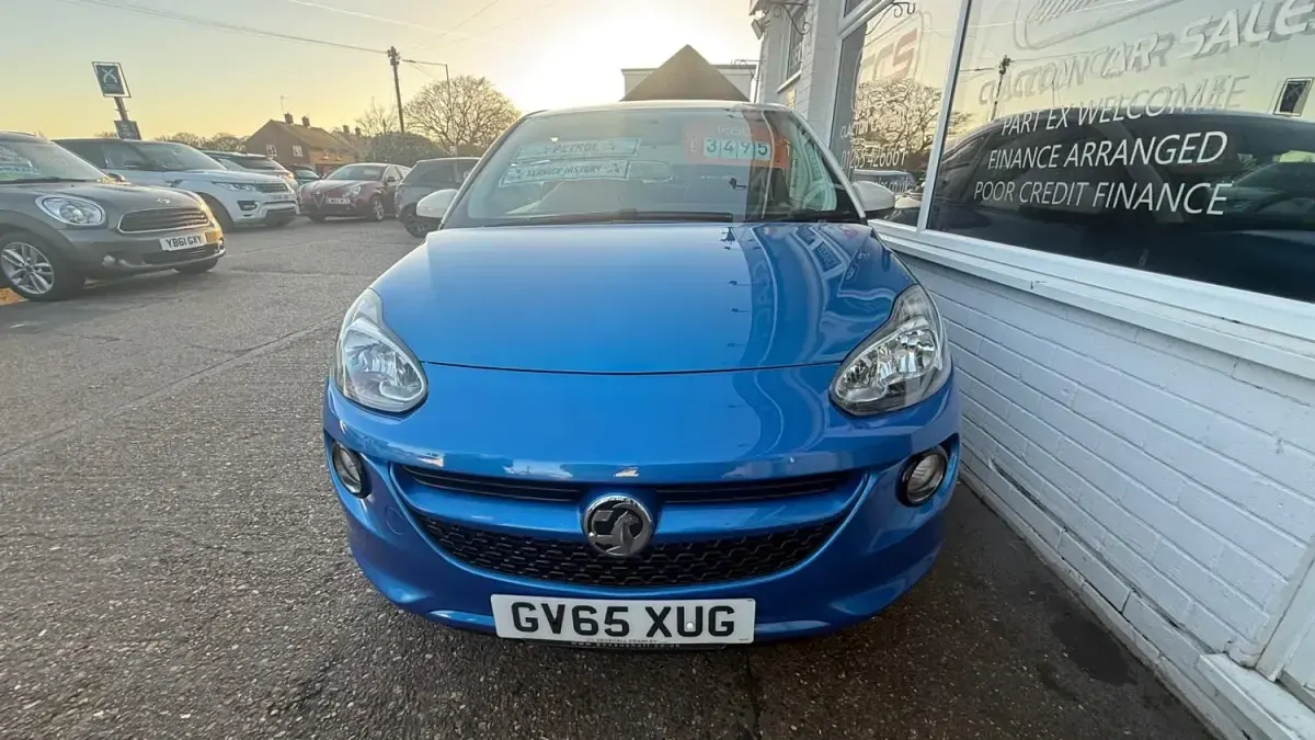Second-hand Vauxhall Adam Jam 70 CP (51 kW) 2015 Albastru Hatchback