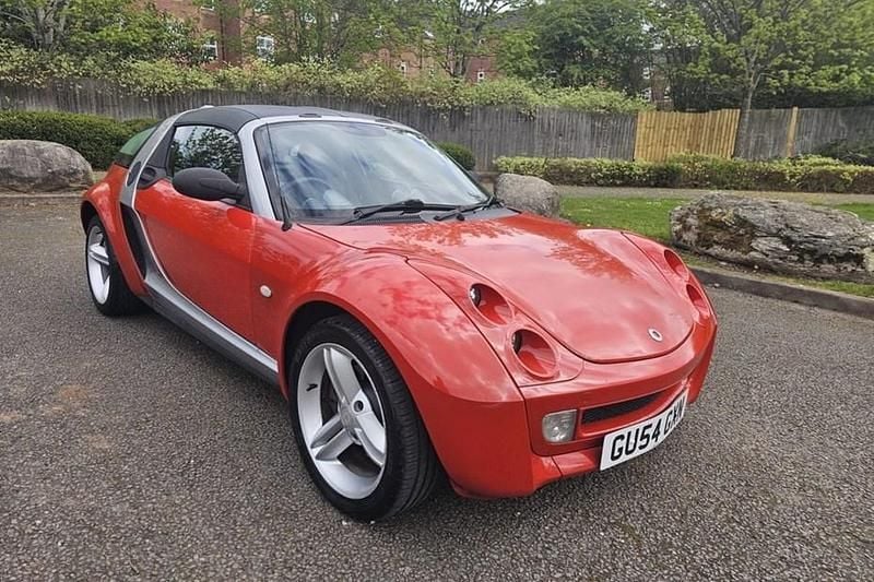 Used Smart Roadster 80 HP (58 kW) 2004 Red Cabriolet