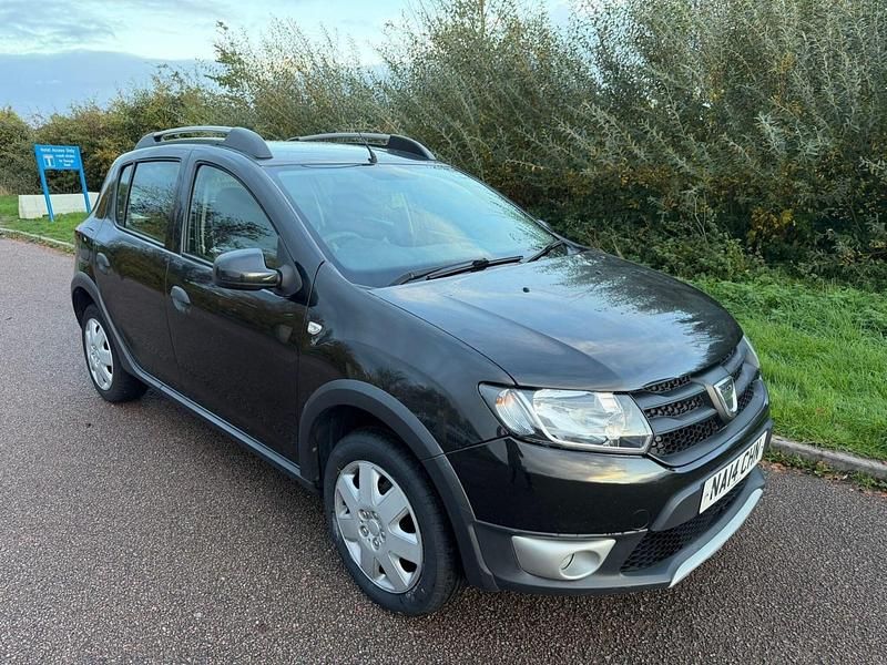 Black Used 2014 Dacia Sandero Ambiance Hatchback | £2,250 (Good price) - Image 1/4