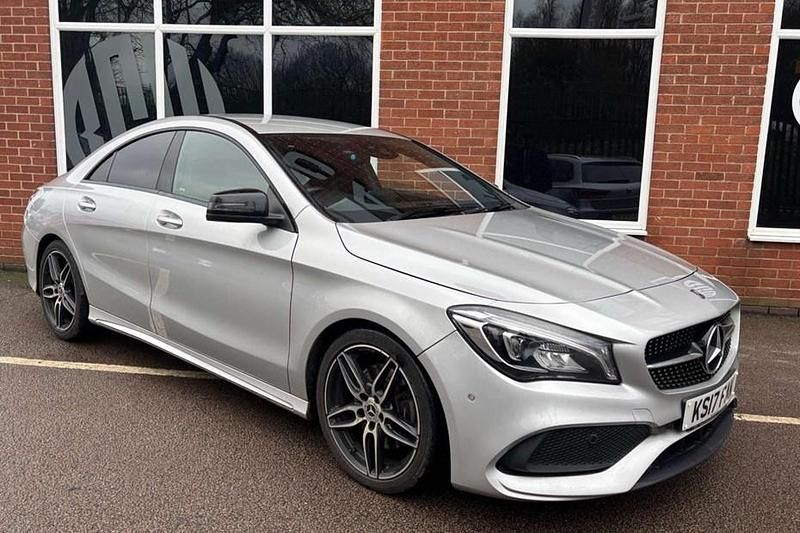 Silver Used 2017 Mercedes CLA220 AMG line Sedan | £12,200 (Fair price) - Image 1/1