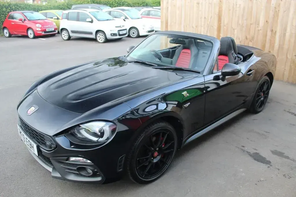Used Abarth 124 Spider 170 HP (125 kW) 2019 Black Cabriolet